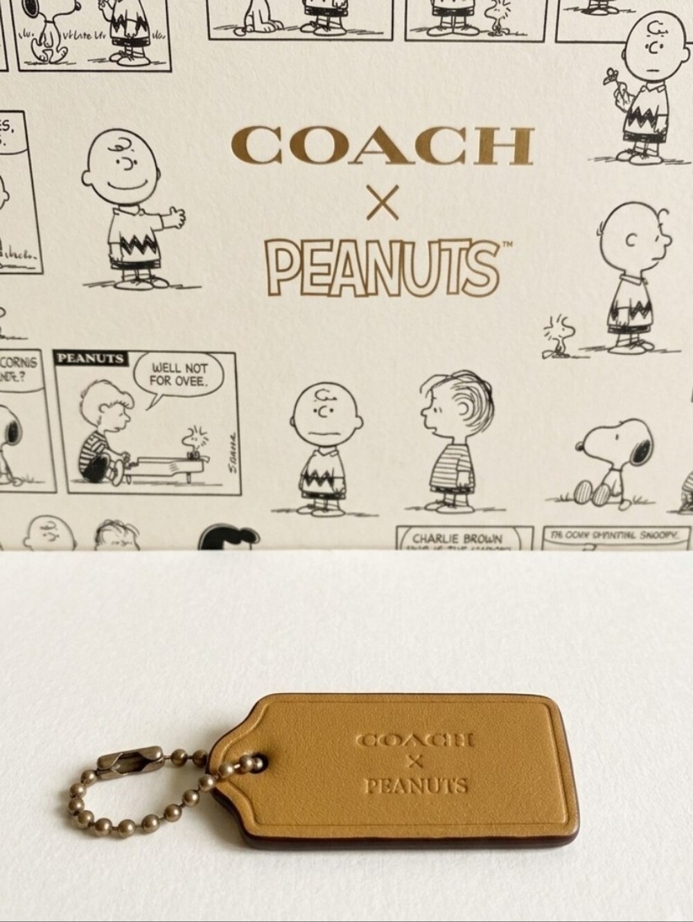 Coach x Peanuts Hang Tag